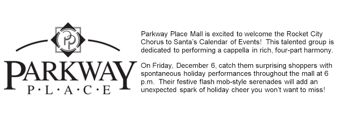 Flash Mob - Parkway Place Mall - December 6th!